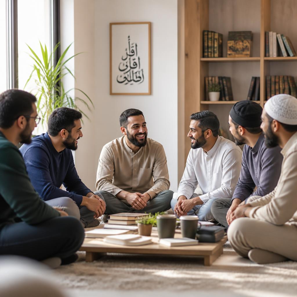 Learners in a live Arabic conversation session